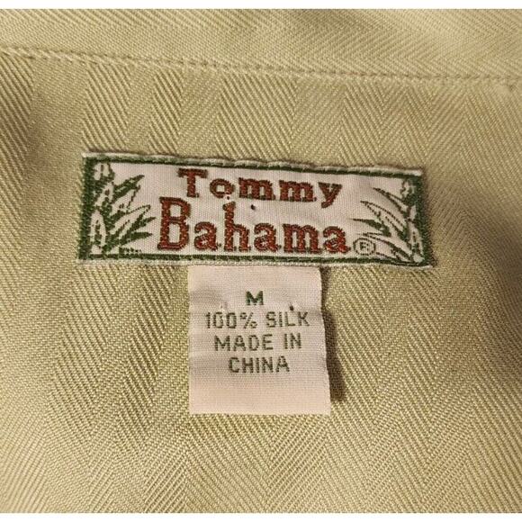 Vintage Tommy Bahama 100% Silk Tropical Top and Wrap Skirt Outfit Set Size M - Picture 5 of 15